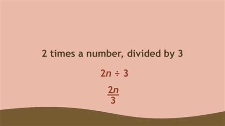 2 times a number equals that number plus 5