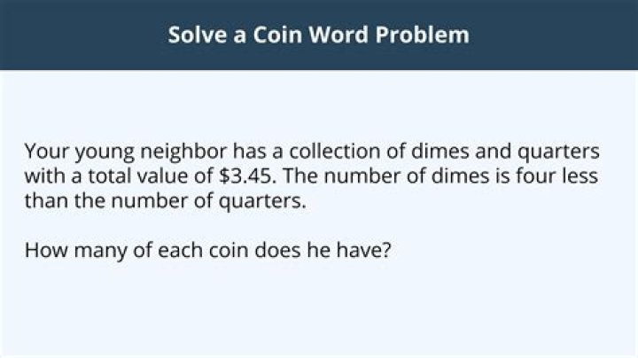 80 coins in your pocket consisting of nickels and dimes with a total v