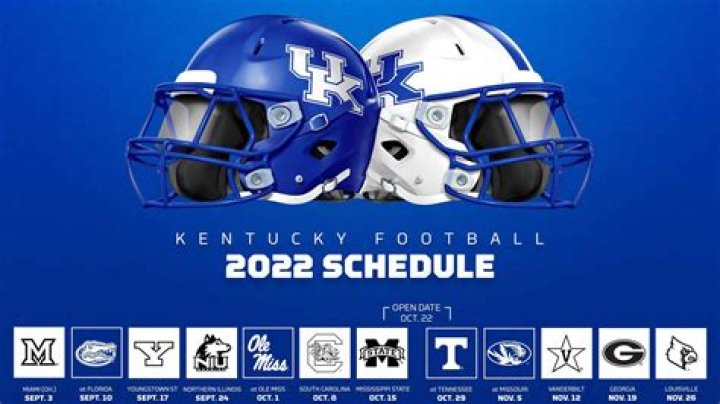 2023 Kentucky Football Schedule | College Football Network