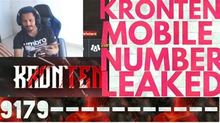 Kronten Gaming Phone Number WhatsApp Number Contact Num Mobile