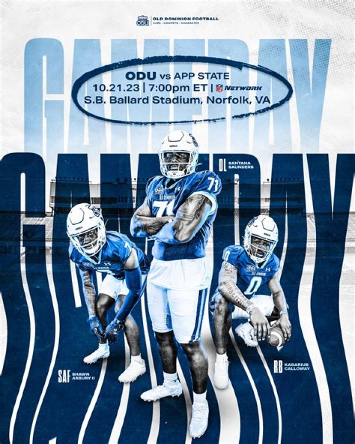 2024 Old Dominion Monarchs Football Roster